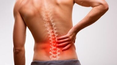 Signs and symptoms of osteochondrosis of the lumbar column